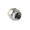 Муфта комбинированная Pro Aqua d=32-1 PP-R разъемная (американка) ВР Серая, PA20018G