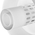 STOUT SCR-8610-800002 STOUT Оголовок вертикальный с ветрозащитой конденсац. коакс. D60(п)/100(п) БЕЛЫЙ широкий, SCR-8610-800002