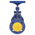 Клапан запорный ZETKAMA 215A Ду40 Ру16 фланцевый из чугуна, 215A040C00