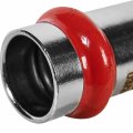 Муфта ROMMER надвижная ВПр, 15, из нержавеющей стали прессовой, RSS-1019-000015