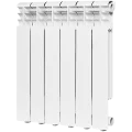 Радиатор алюминиевый ROMMER Profi 500 6 секции (AL500-80-80-100) (RAL9016), RAL-1210-050006