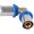 APE Угольник APE 90° 16х16 для металлопластиковых труб прессовой, ARL3200110