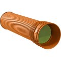 Труба с муфтой Pro Aqua Polytron ProKan D200 L 6000 SN10, PPK 10 0200 06