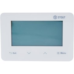 Беспроводной комнатный двухпозиционный регулятор STOUT ST-293v2, белый, STE-0101-029321