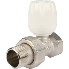 Клапан ручной терморегулирующий STOUT SVRs с неподъемным шпинделем, прямой 3/4, SVRs-1172-000020