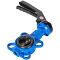 Затвор дисковый поворотный FAF Valve 3500 DN 040 PN 16 межфланцевый с рукояткой из чугуна EPDM, 3500040