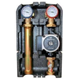 Насосная группа BARBERI со смесителем 1 1/4 F- G 2 M (с насосом USO 32-65), 07G03200T