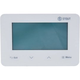 Проводной комнатный двухпозиционный регулятор STOUT ST-293v3, белый, STE-0101-029331