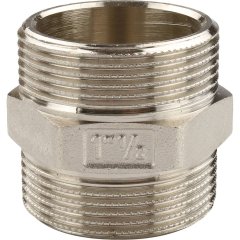 Ниппель HH TIEMME никелированный 1 1/2х1 1/2, 1500267