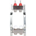 Коллектор из нержавеющей стали с расходомерами ROMMER 2 выхода, RMS-1200-000002