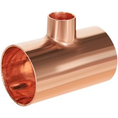 Тройник JINTIAN ВП 35x15x35 из меди под пайку, JT-15130351535