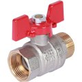 Кран шаровой ROMMER 3/4 ВН/НР, ручка бабочка, RBV-0004-0210220