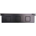 Внутрипольный конвектор STOUT SCN-1100 80х300х1400 (Решётка роликовая) правое подключение, SCN-1100-0830140