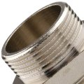 Ниппель HH TIEMME никелированный 1 1/4х1 1/4 для стальных труб резьбовой, 1500207