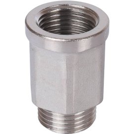 Удлинитель STOUT ВН шестигранный никелированный 1/2 x1/2, SFT-0055-001212