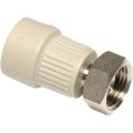 Муфта Ekoplastik ППР с металл. вставкой и накидной гайкой 16х3/4, SZM01625RCT