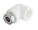 Угольник Kalde с накидной гайкой для полипропиленовых труб 32x1, 3222-tue-321000