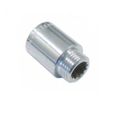 Удлинитель TIEMME HB 15мм-3/4 хром, 1500317