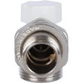 Клапан запорно-балансировочный угловой STOUT SVL 1/2 х 3/4 ЕК, SVL-1166-000015