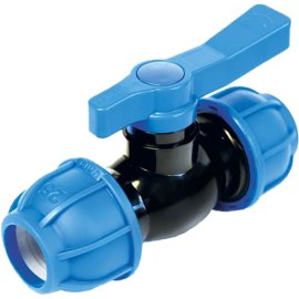 Кран шаровой Pro Aqua ПНД UNIO D 25x25 соединительный, 9954400000V025