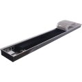 Внутрипольный конвектор STOUT SCN-1100 80х240х2000 (Решётка роликовая) правое подключение, SCN-1100-0824200