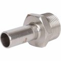 Вставка ROMMER переходная НПр-НР, 18х1, из нержавеющей стали прессовой, RSS-1024-000181