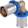 APE Угольник APE 90° 16х16 для металлопластиковых труб прессовой, ARL3200110