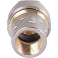 Фитинг Meibes резьбовой латунный Plus для стальных труб 1/2”*1/2” BР, F13091