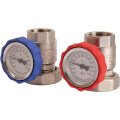 Насосная группа ROMMER RDG-0002 с термостатическим смесительным клапаном (20-4С) 1 без насоса, RDG-0002-002501