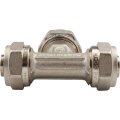 Тройник TIEMME (20х2.0) для металлопластиковых труб винтовой, 1600009