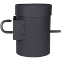 Патрубок дымохода ROMMER D=120, L=224, RSB-1110-041393