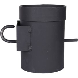 Патрубок дымохода ROMMER D=120, L=224, RSB-1110-041393