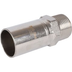 Вставка переходная НПр-НР ROMMER 28х3/4 из нержавеющей стали прессовой, RSS-0024-002834