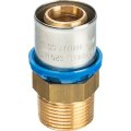 Муфта Prandelli Multyrama с нар.рез.(26х3)х3/4 профиль H, TH, U для металлопластиковых труб прессовой, 509.01.12.6