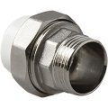 Муфта комбинированная Pro Aqua d=75-2.1/2 PP-R разъемная (американка) НР Серая, PA21026G
