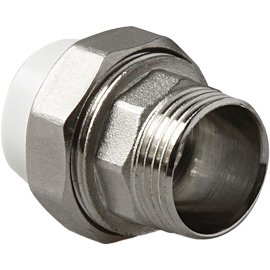 Муфта комбинированная Pro Aqua d=75-2.1/2 PP-R разъемная (американка) НР Серая, PA21026G