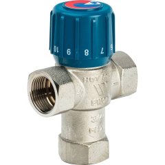 Термостатический смеситель Watts 3/4 BH AQUAMIX (25-50*C), 10017420