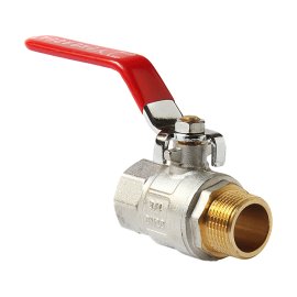 Кран шаровой полнопроходной Pro Aqua D 2 ручка-рычаг, Н-В, FWL53-M50-F50x