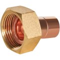 Переход JINTIAN ВП-ВР 15x3/4 с накидной гайкой из меди под пайку, JT-153591534