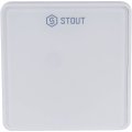 Проводной комнатный датчик STOUT C-7p, белый, STE-0101-007001