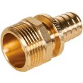 Переходник с наружной резьбой ROMMER 20xG 3/4 для труб из сшитого полиэтилена аксиальный, RFA-0001-002034