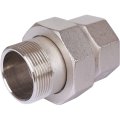 Сгон TIEMME прямой с резиновым кольцом 1 1/2 никелированный, 1500251