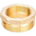 Переход из латуни под плоское уплотнение Meibes DN 40 2 НР x 1 1/2 ВР, M90652.6