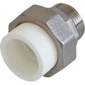 Муфта разъемная Kalde 32x1 1/4 с наружной резьбой для полипропиленовых труб под сварку (цвет белый), 3252-tum-321a00