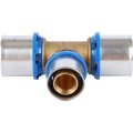 Тройник APE переходной 32х26х32 для металлопластиковых труб прессовой, ARL2400434