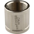Муфта TIEMME ВВ никелированная 3/4х3/4 для стальных труб резьбовой, 1500150