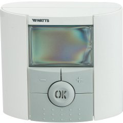 Электронный комнатный термостат с ЖК-дисплеем Watts BTD, 10025806