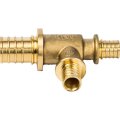 Тройник переходной STOUT 25x16x16 для труб из сшитого полиэтилена аксиальный, SFA-0014-251616