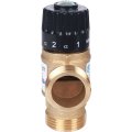 Термостатический смесительный клапан для систем отопления и ГВС STOUT 1 НР 35-60C Kvs 2,5, SVM-0120-256025
