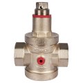 Редуктор давления ROMMER PN25 вн/вн 1 1/2  с выходом под манометр, RVS-0008-000040